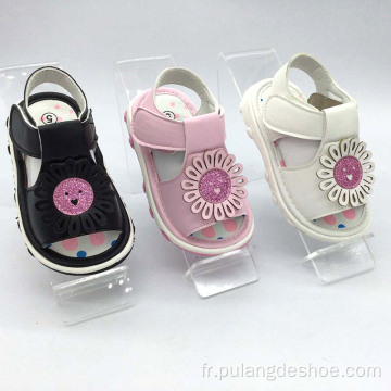 jolies sandales chaussures pu bébé fille